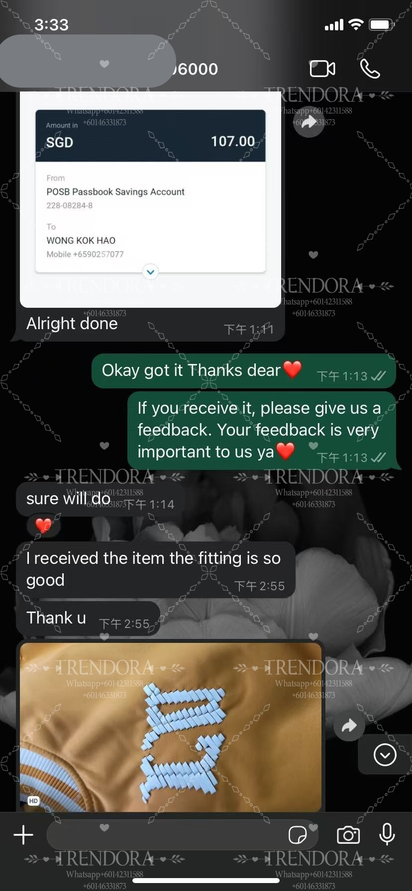 Customer Feedback